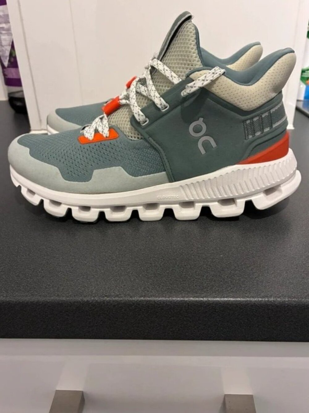 On Cloud Cloud Hi Edge Cobble Sea Running Shoes US 7.5